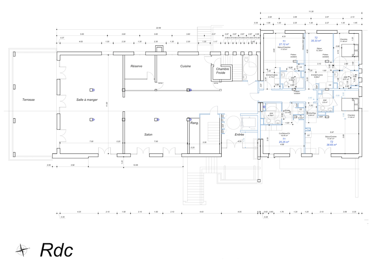 Résidence Le Valaurie - plan