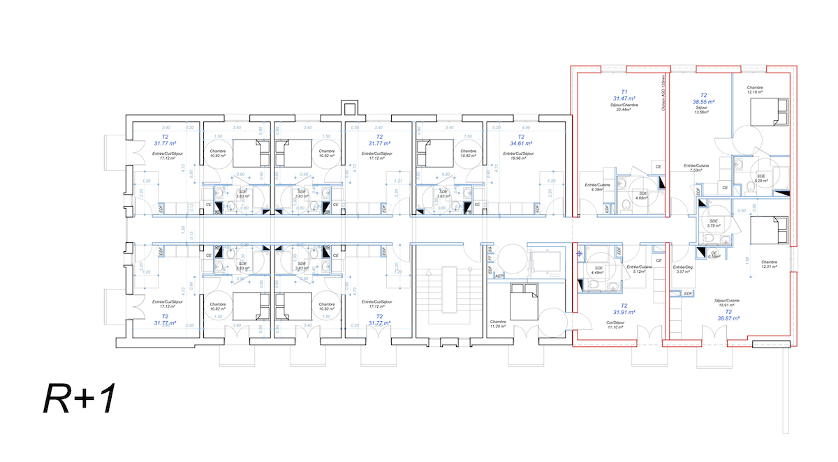 Résidence Le Valaurie - plan