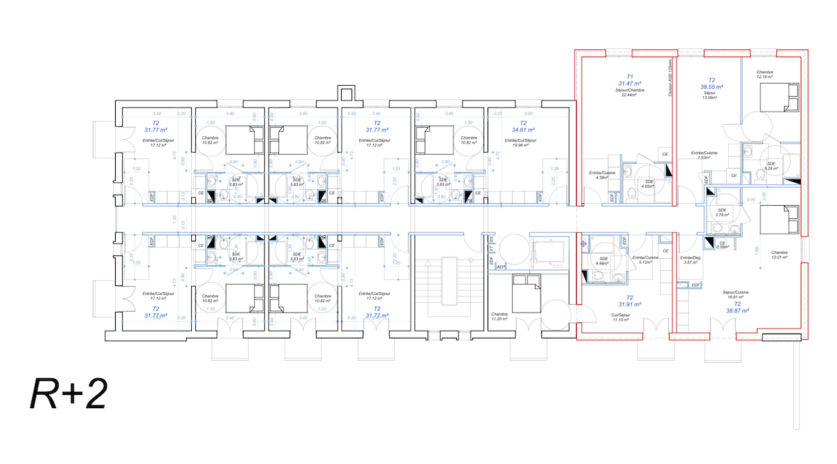Résidence Le Valaurie - plan