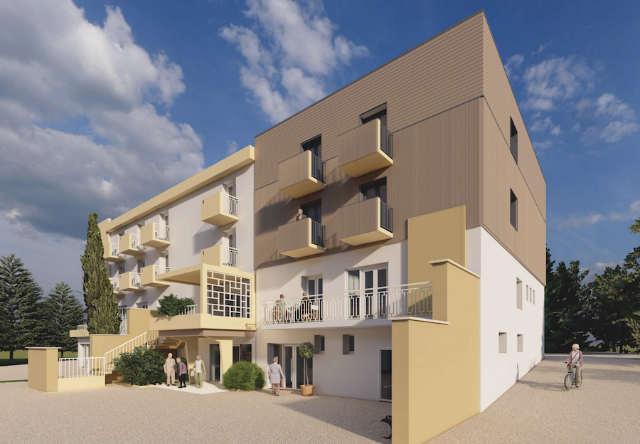Plan de la résidence immeuble